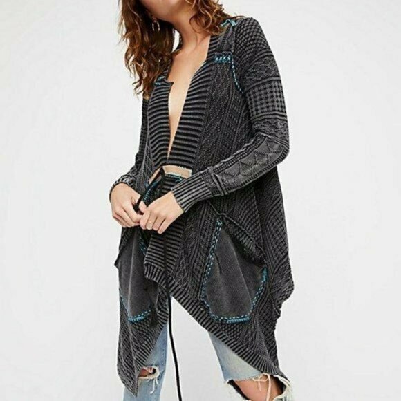 Free People Sweaters - NEW Free People All Washed Out Cardigan Faded